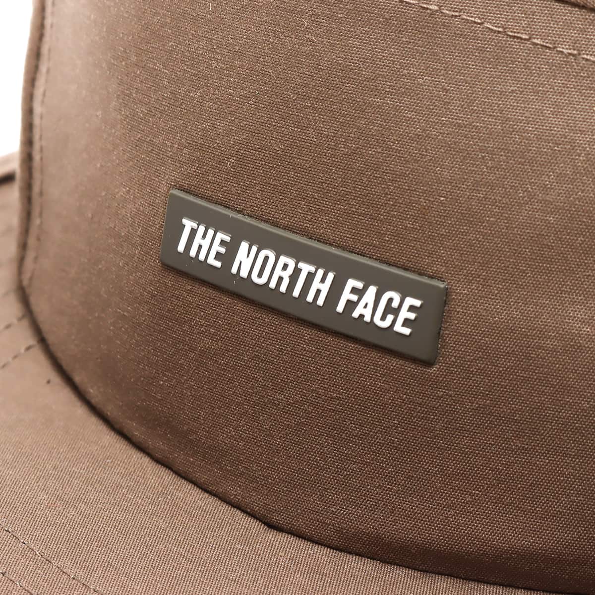 THE NORTH FACE FIVE PANEL CAP ウォルナット 22FW-Iの画像
