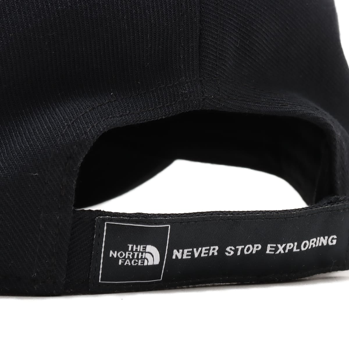 THE NORTH FACE SQUARE LOGO CAP ブラックxヒーローブルー（ザ