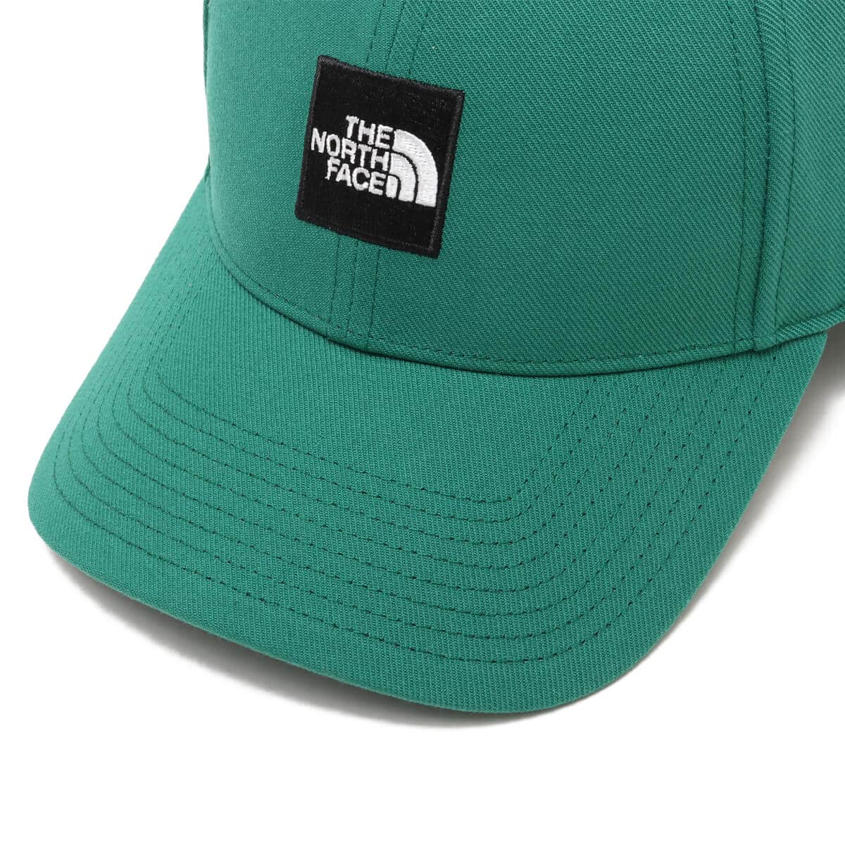 THE NORTH FACE Square Logo Cap TNFグリーン 24SS-Iの画像