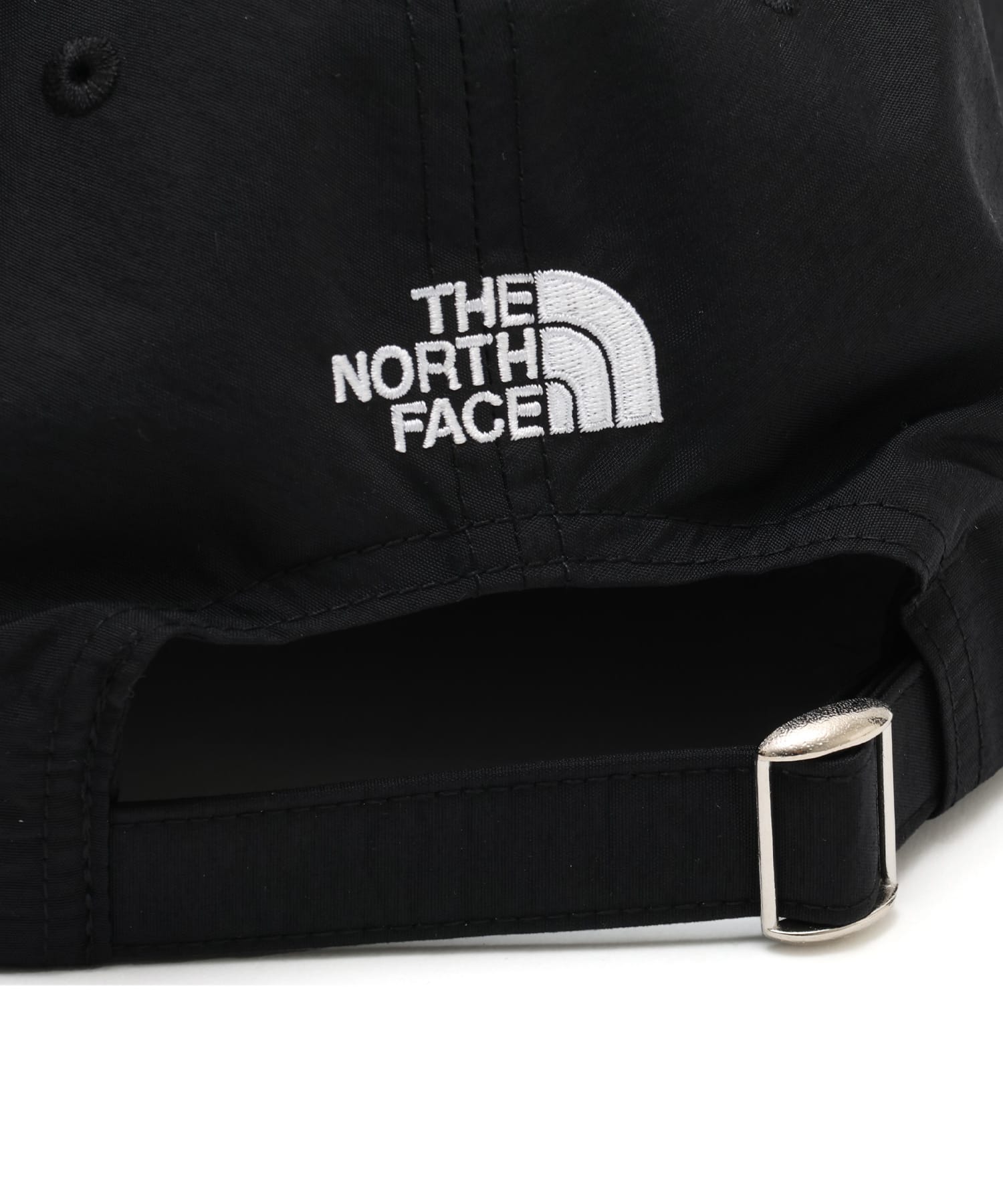 THE NORTH FACE WORD EMBROID SIX PANEL CAP ブラックの画像