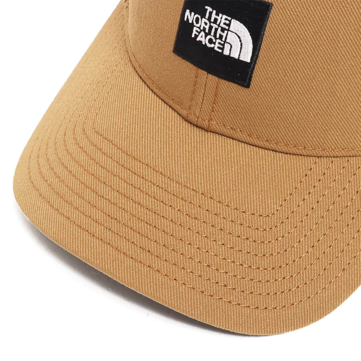 THE NORTH FACE SQUARE LOGO CAP UTILITY BROWN 22FW-Iの画像