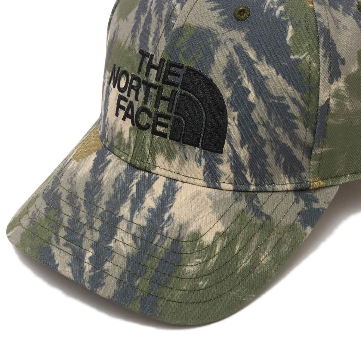 THE NORTH FACE TNF Logo Cap ペイントプランツカーキ 24SS-Iの画像