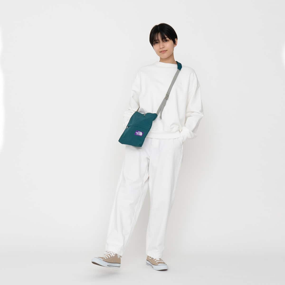 THE NORTH FACE PURPLE LABEL Field Small Shoulder Bag Teal Green 22FW-Iの画像