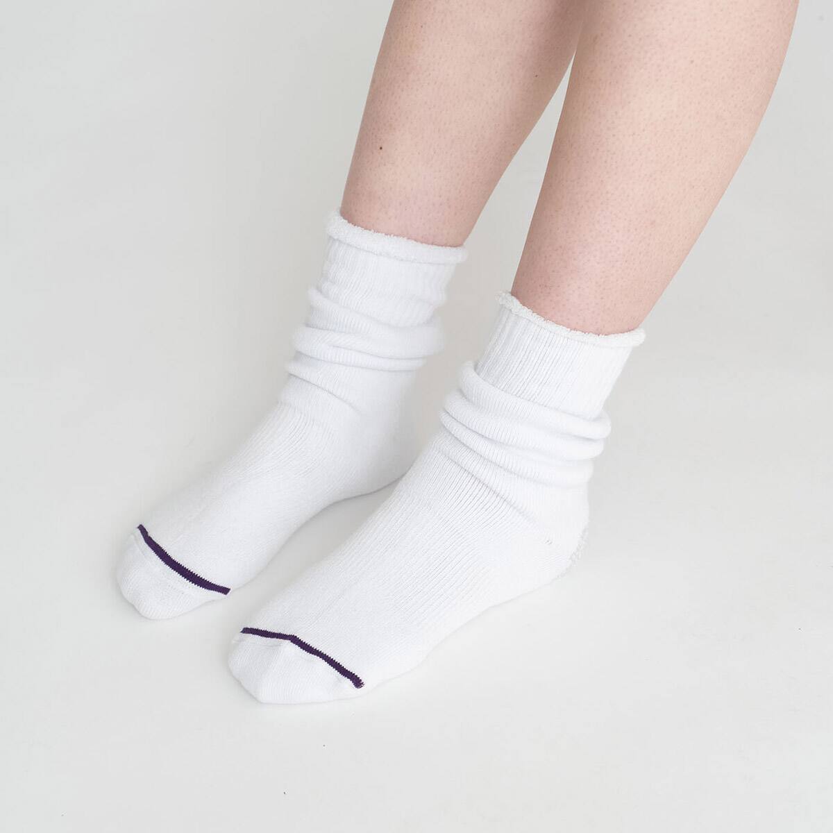 THE NORTH FACE PURPLE LABEL Pack Field Socks 2P White の画像