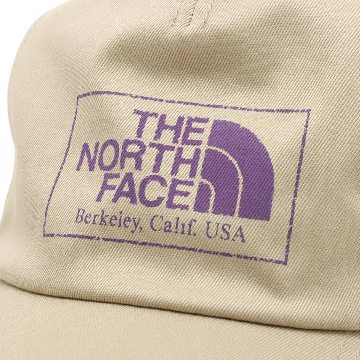 THE NORTH FACE PURPLE LABEL Chino Field Graphic Cap Beige 23FW-I