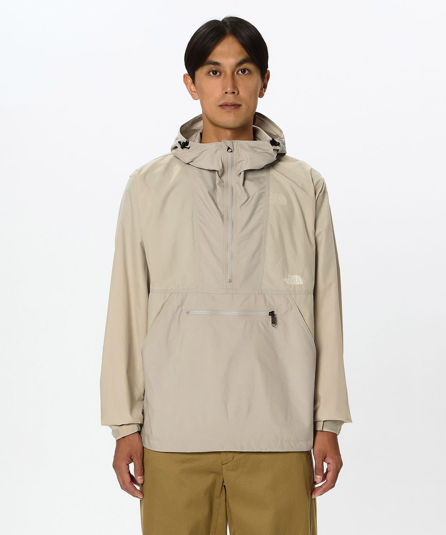 THE NORTH FACE Compact Anorak フォッシルアイボリーの画像