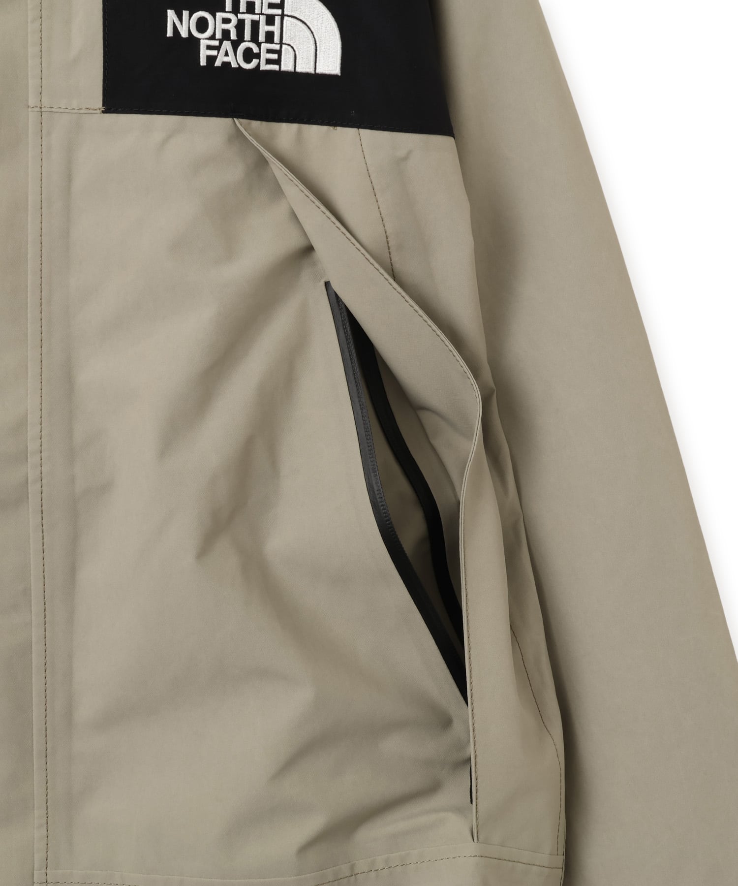 THE NORTH FACE MOUNTAIN JACKET CLグレーの画像