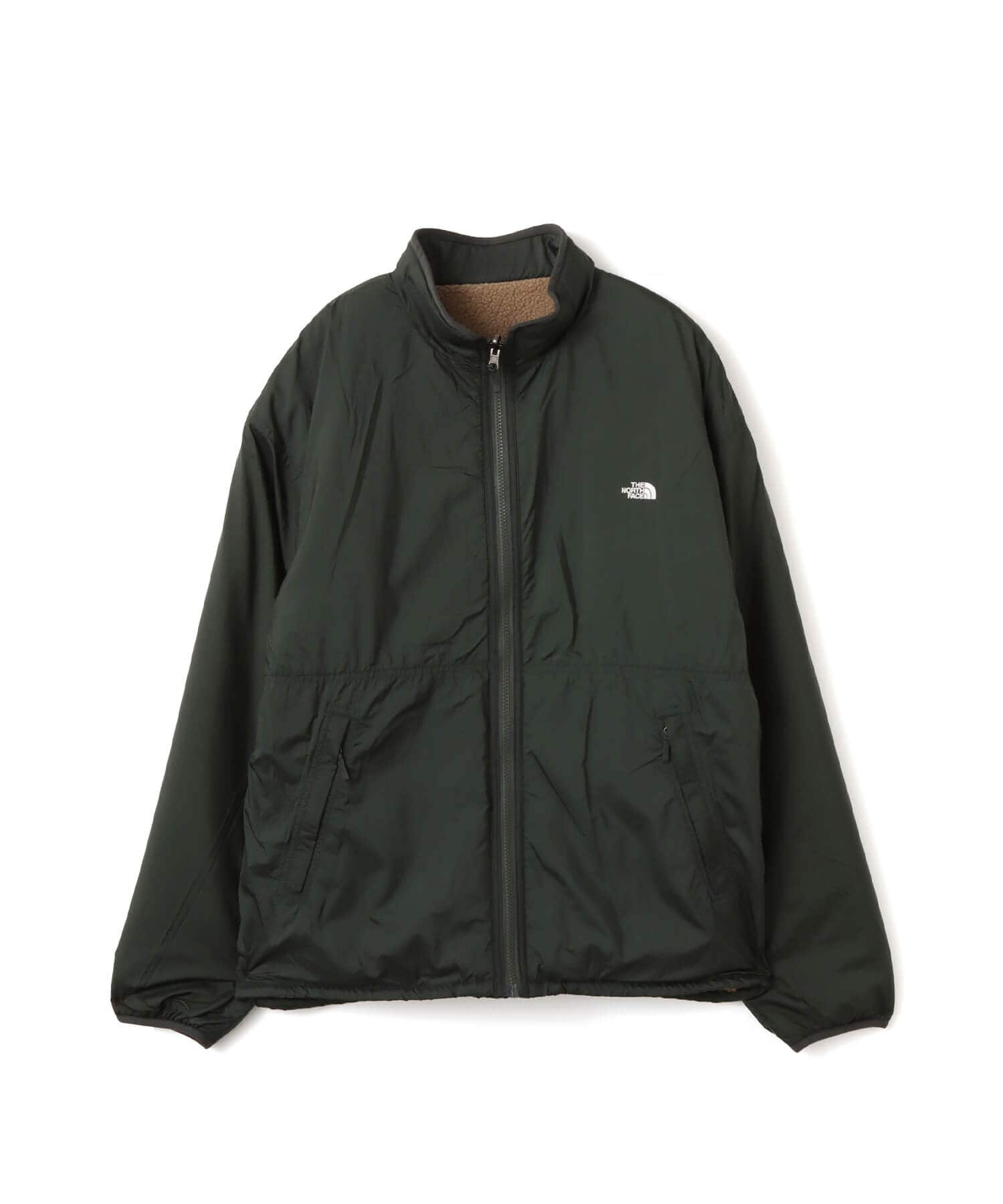 THE NORTH FACE Reversible Extreme Pile Fleece Jacket クラシックカーキxアルパインの画像