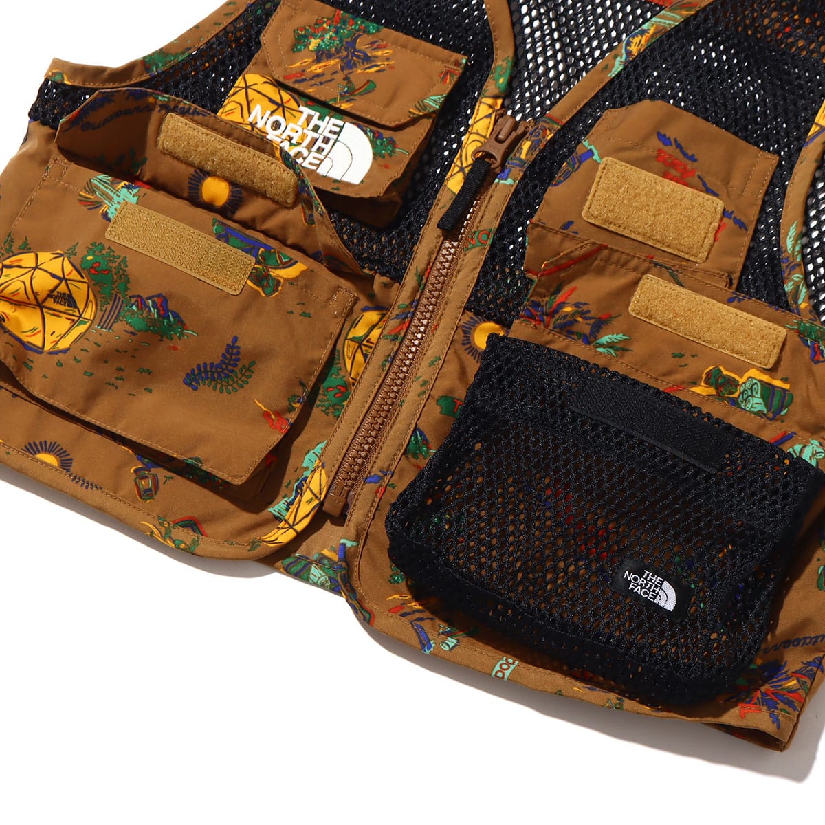THE NORTH FACE ADVENTURE VEST TNFキャンプブラウン 23SS-Iの画像