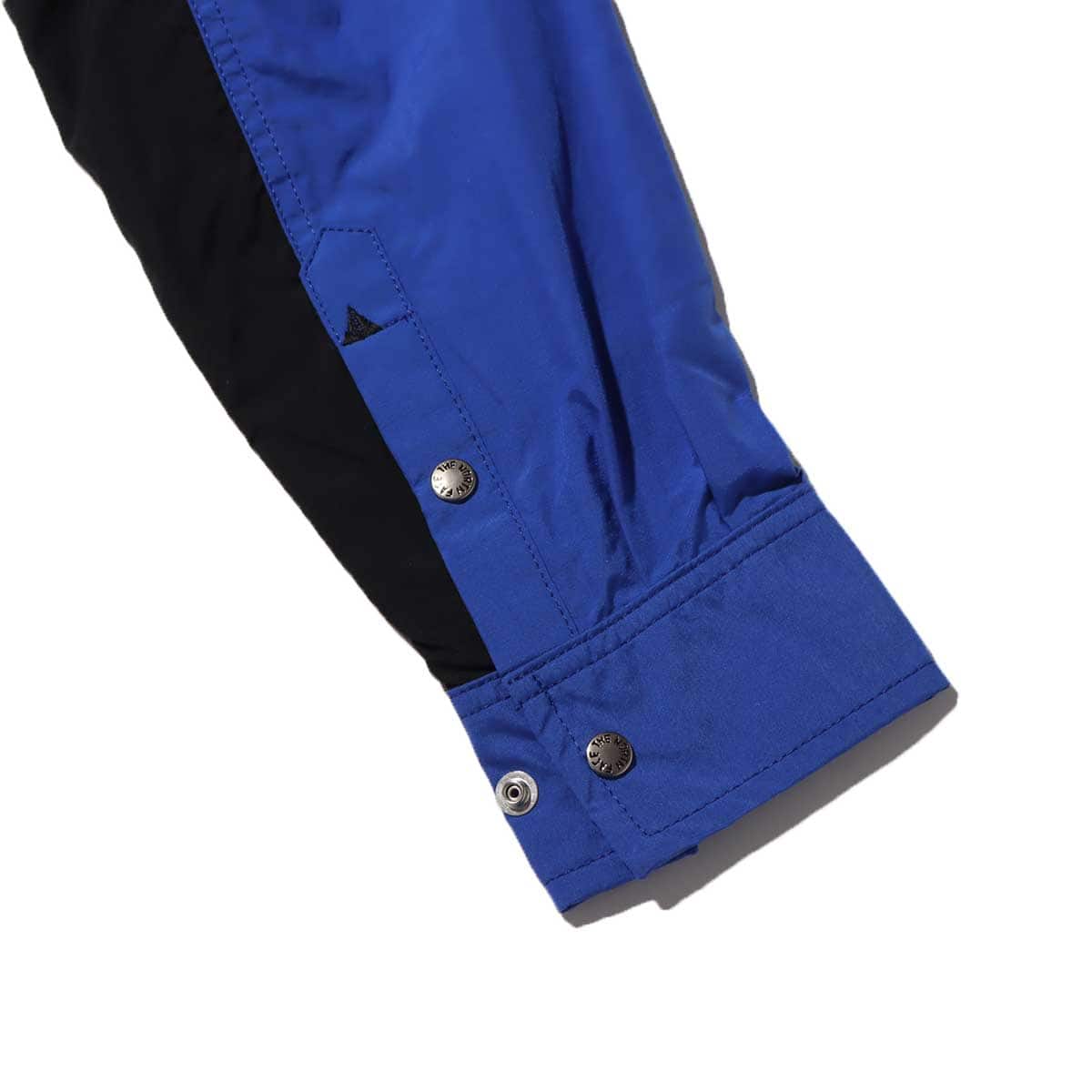 THE NORTH FACE L/S NUPTSE SHIRT LACK/TNF BLUE の画像