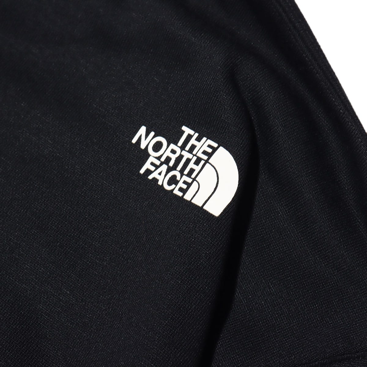 THE NORTH FACE HEATHER LOGO CREW BLACK 21SS-I