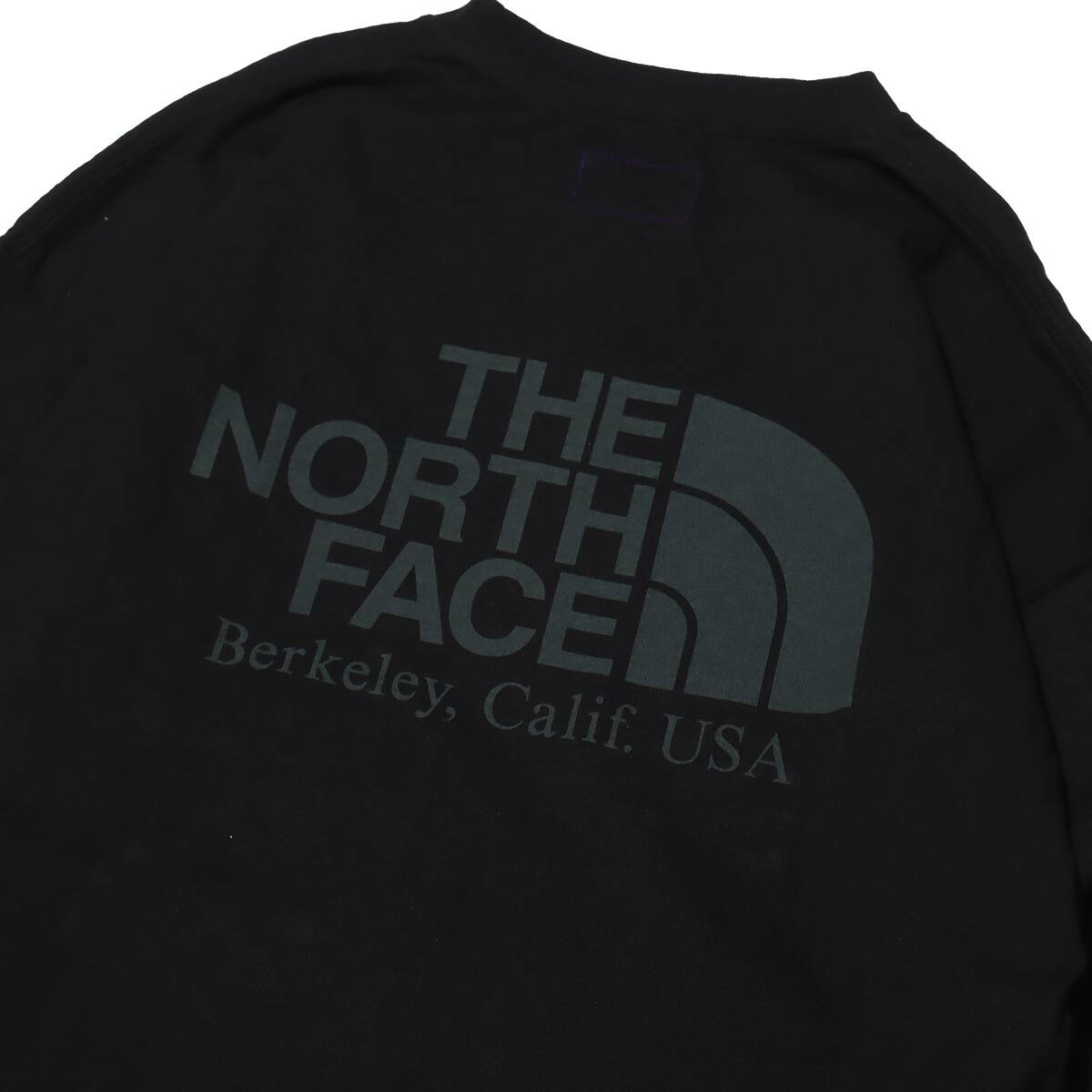 THE NORTH FACE PURPLE LABEL 8oz L/S Graphic Tee Black 21SS-Iの画像
