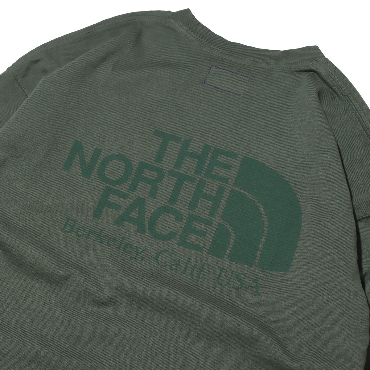 THE NORTH FACE PURPLE LABEL 8oz L/S Graphic Tee Khaki 21SS-Iの画像