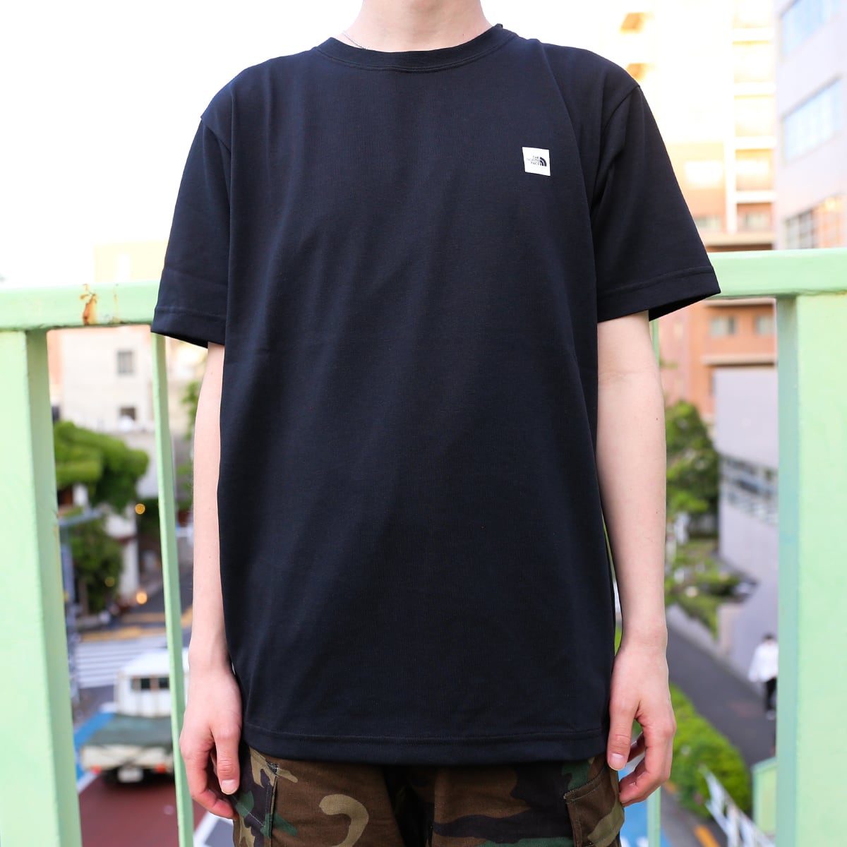THE NORTH FACE S/S SMALL BOX LOGO TEE BLACK 21SS-Iの画像