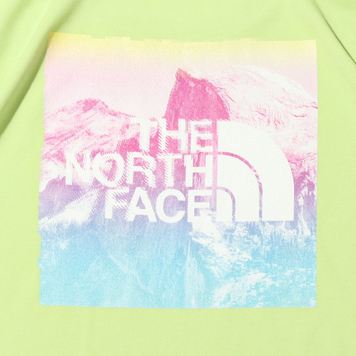 THE NORTH FACE S/S SQUARE HALF DOME TEE シャープグリーン 22SS-Iの画像