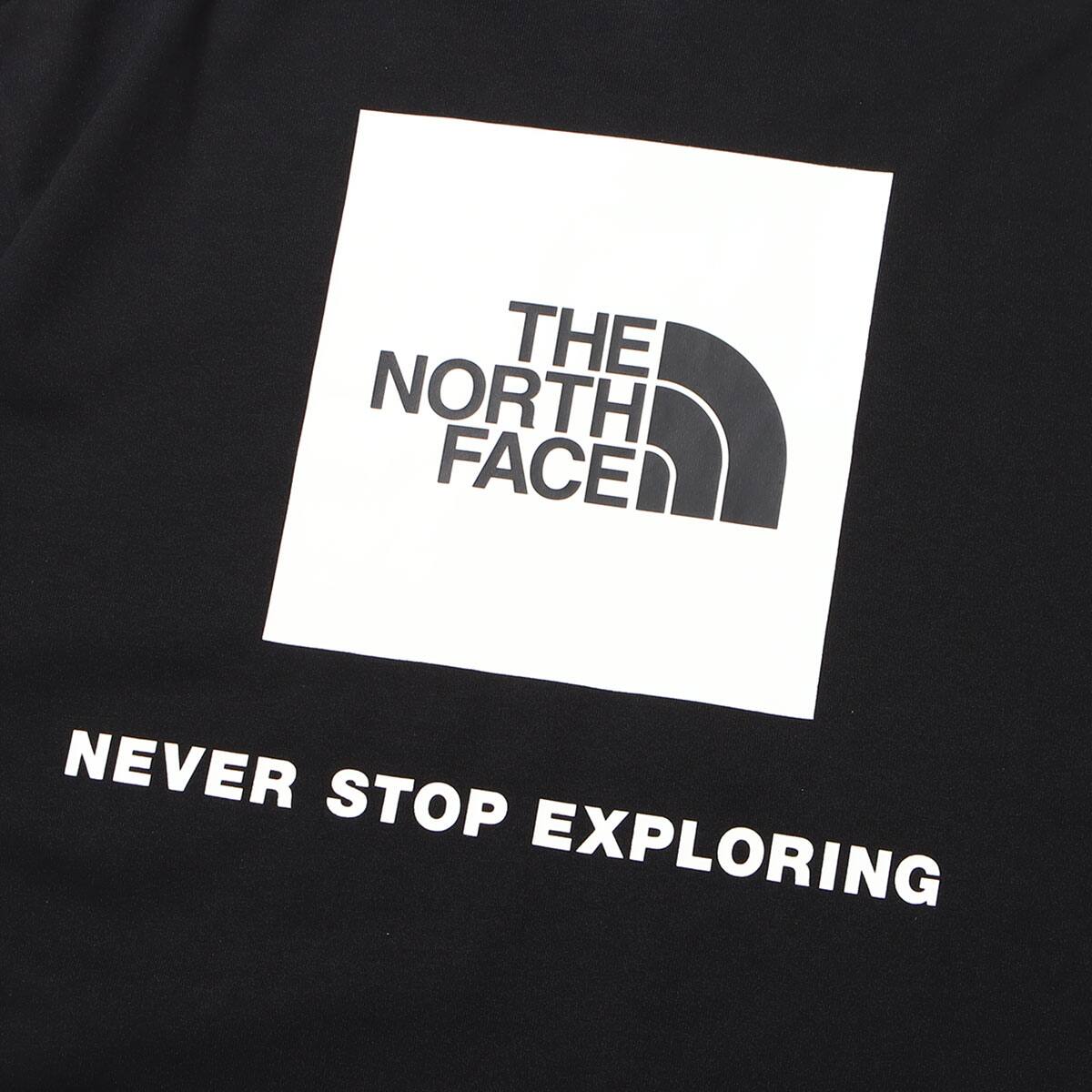 THE NORTH FACE S/S BACK SQUARE LOGO TEE BLACK 23SS-Iの画像
