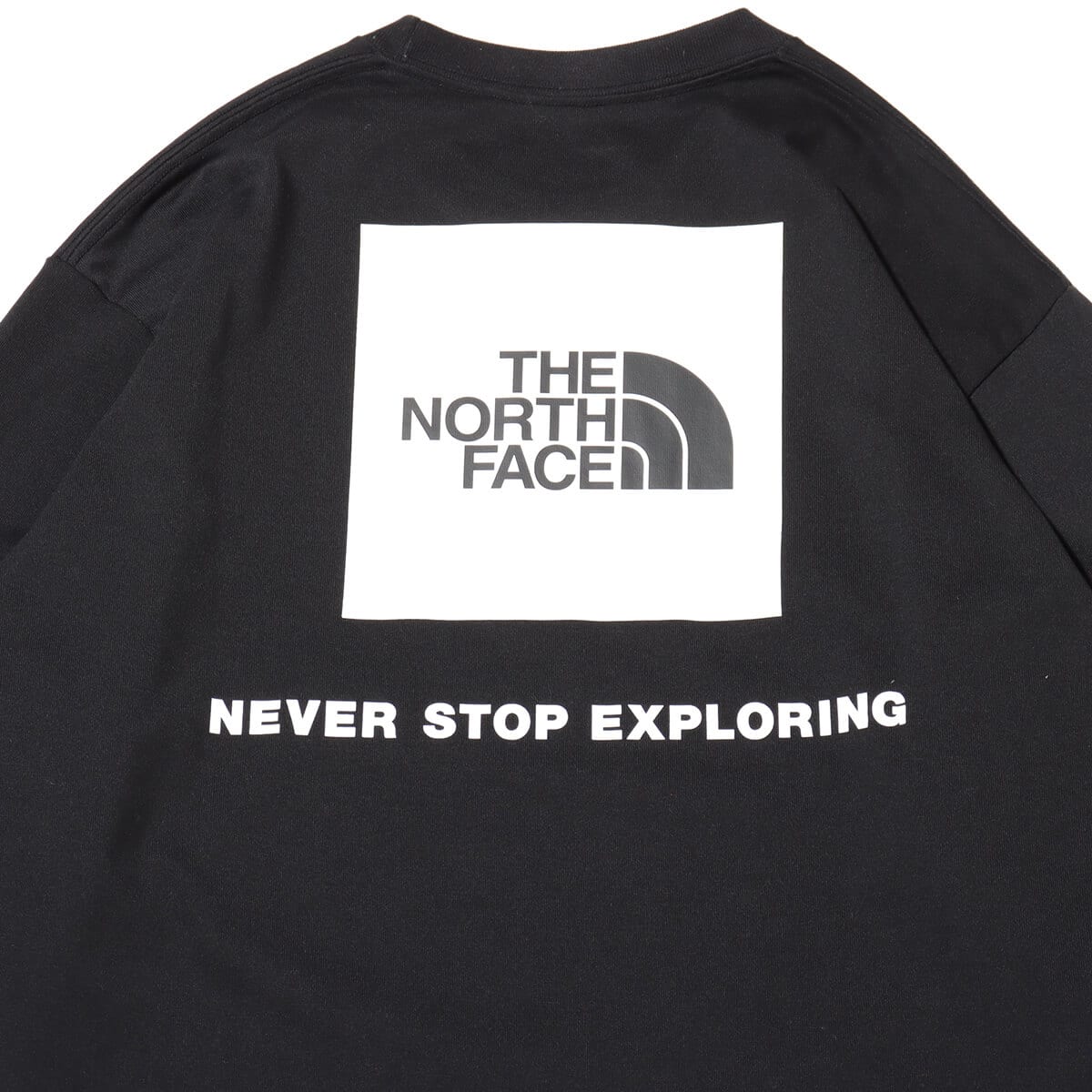 THE NORTH FACE L/S Back Square Logo Tee ブラック 24SS-Iの画像