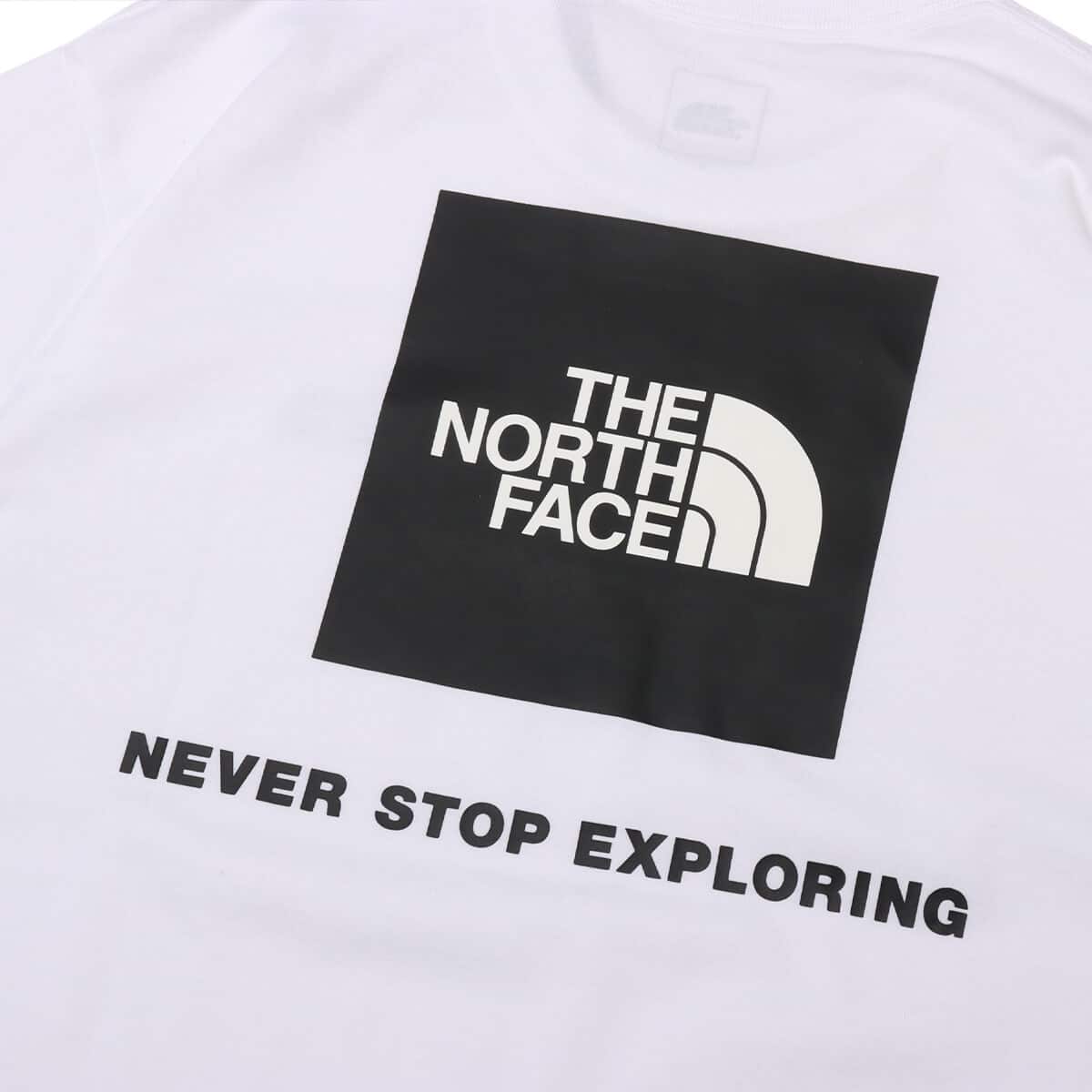 THE NORTH FACE S/S Back Square Logo Tee ホワイトの画像