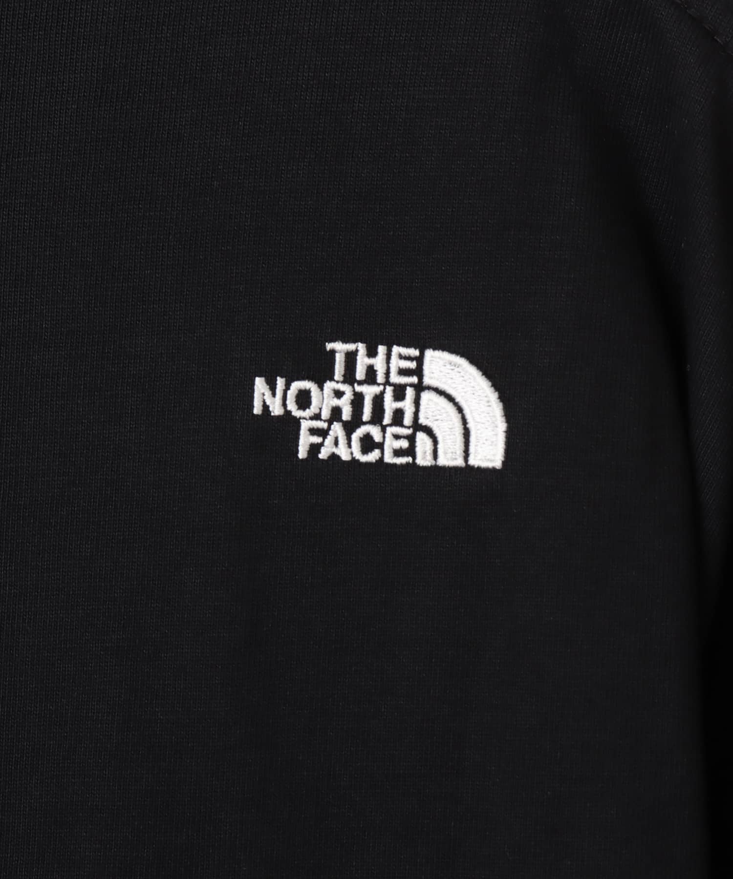 THE NORTH FACE L/S FD Nuptse Cotton Tee ブラックの画像