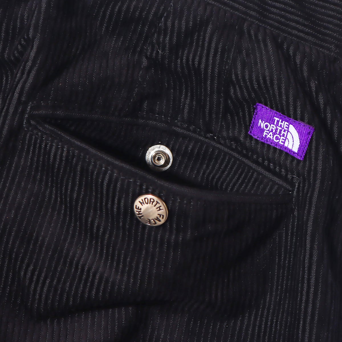 THE NORTH FACE PURPLE LABEL Corduroy Wide Tapered Pants Black 22FW-I