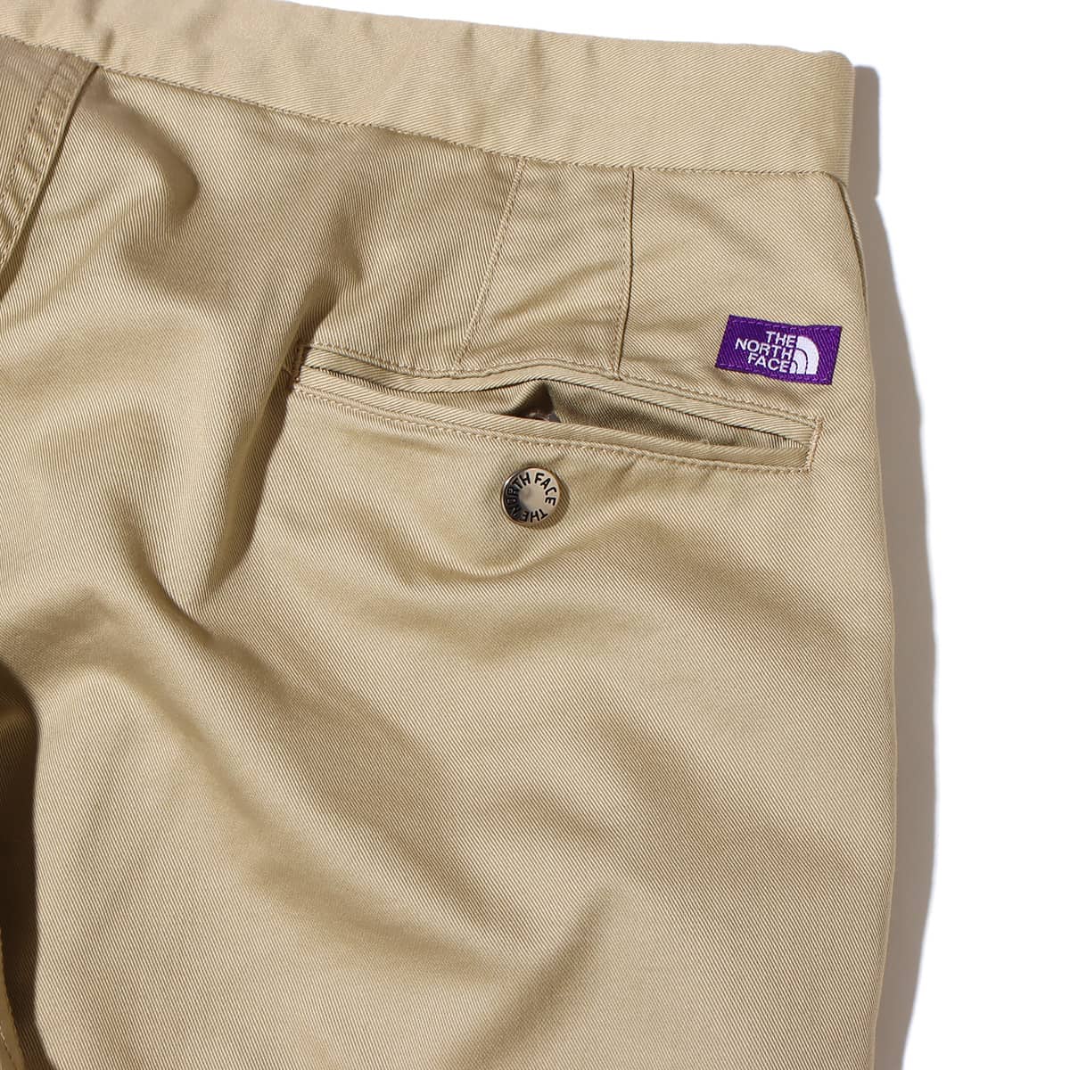 THE NORTH FACE PURPLE LABEL Stretch Twill Wide Tapered Pants Beige 