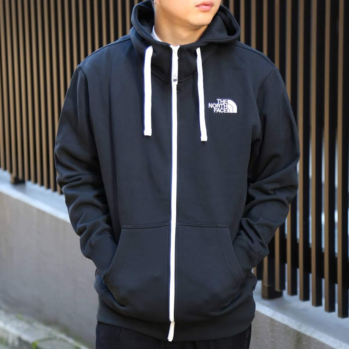 THE NORTH FACE REARVIEW FULL ZIP HOODIE ブラック 22SS-I
