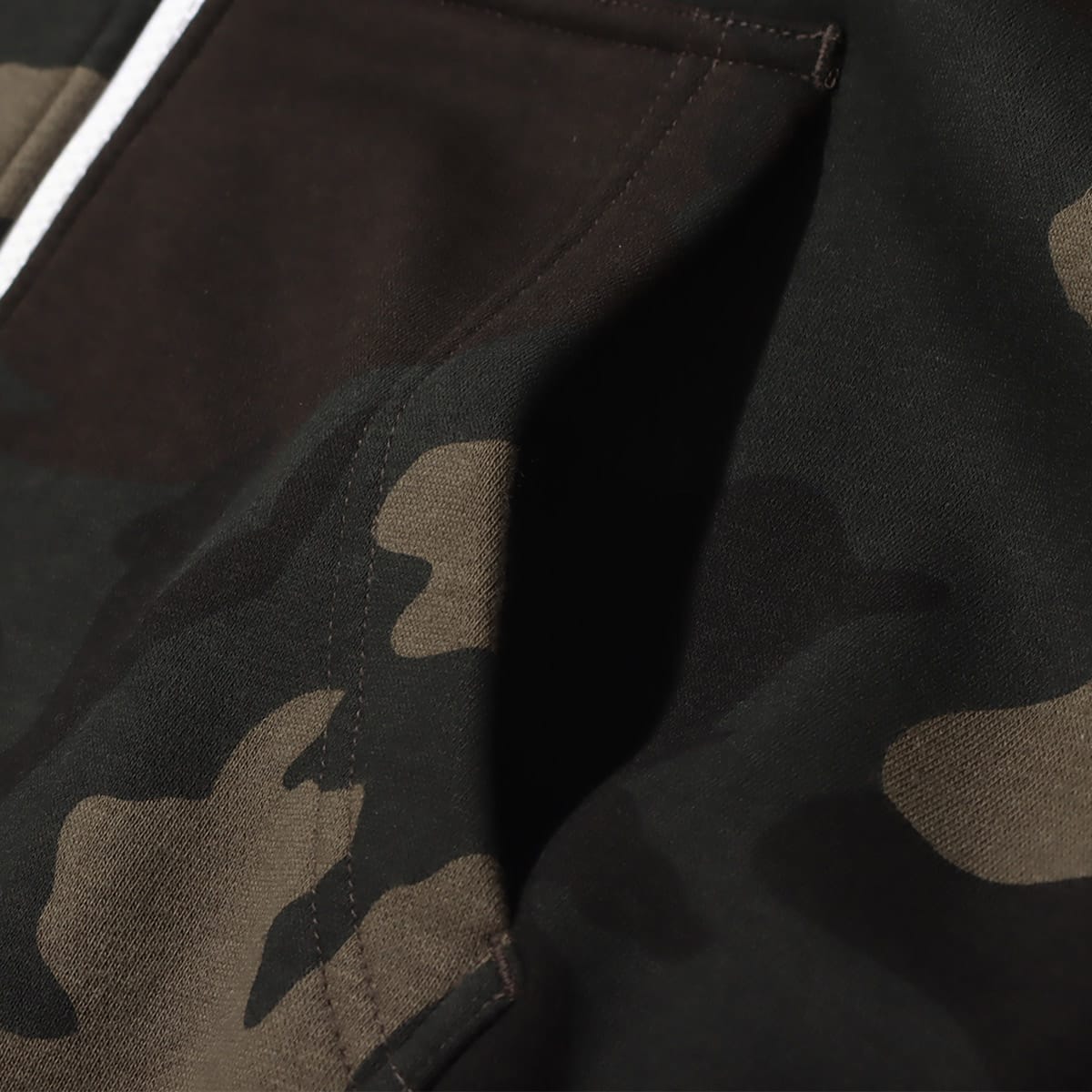 THE NORTH FACE NOVELTY REVIEW F/Z HOODIE ウッドランドカモ 21FW-Iの画像