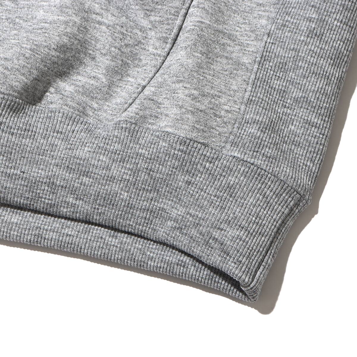 THE NORTH FACE BACK SPUARE LOGO HOODIE ミックスグレー 22FW-Iの画像