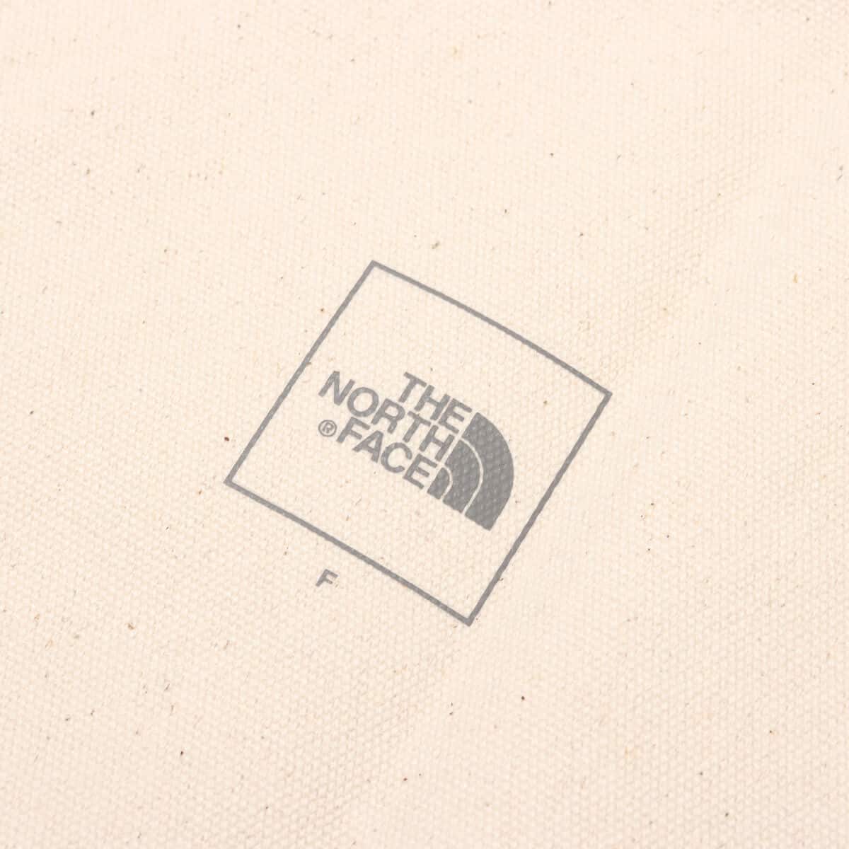 THE NORTH FACE TNF Logo Apron ナチュラルxTNFパープルの画像