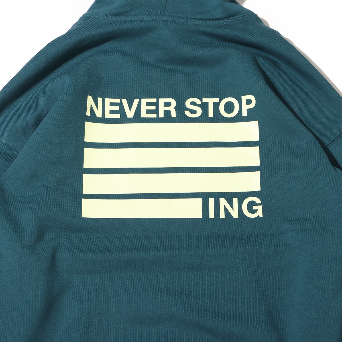 THE NORTH FACE NEVER STOP ING HOODIE Aグリーン