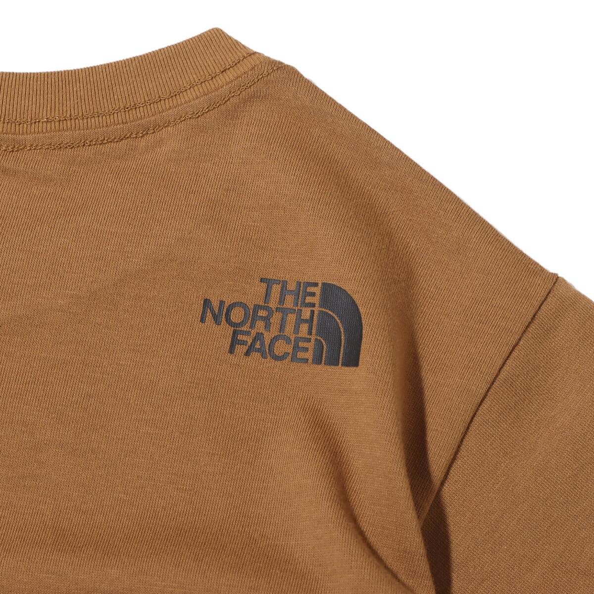 THE NORTH FACE S/S SMALL SQUARE LOGO TEE Uブラウン 23FW-Iの画像