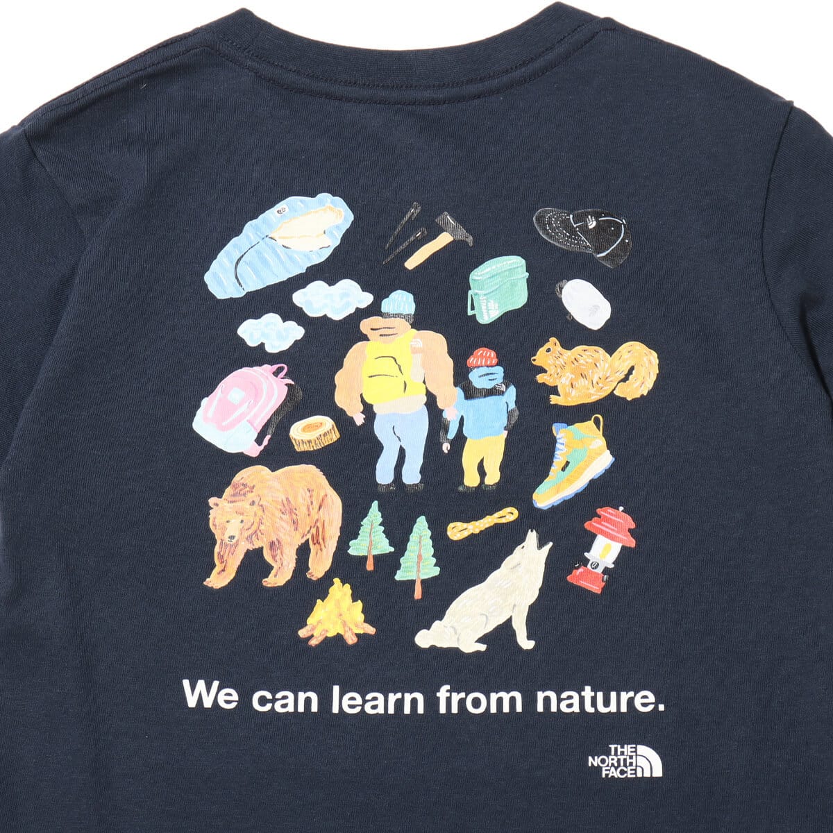 THE NORTH FACE S/S KNS Tee アーバンネイビーの画像