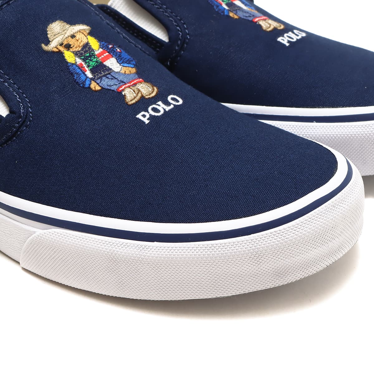 POLO RALPH LAUREN KEATON-SLIPON BEAR NAVY 22FW-Iの画像