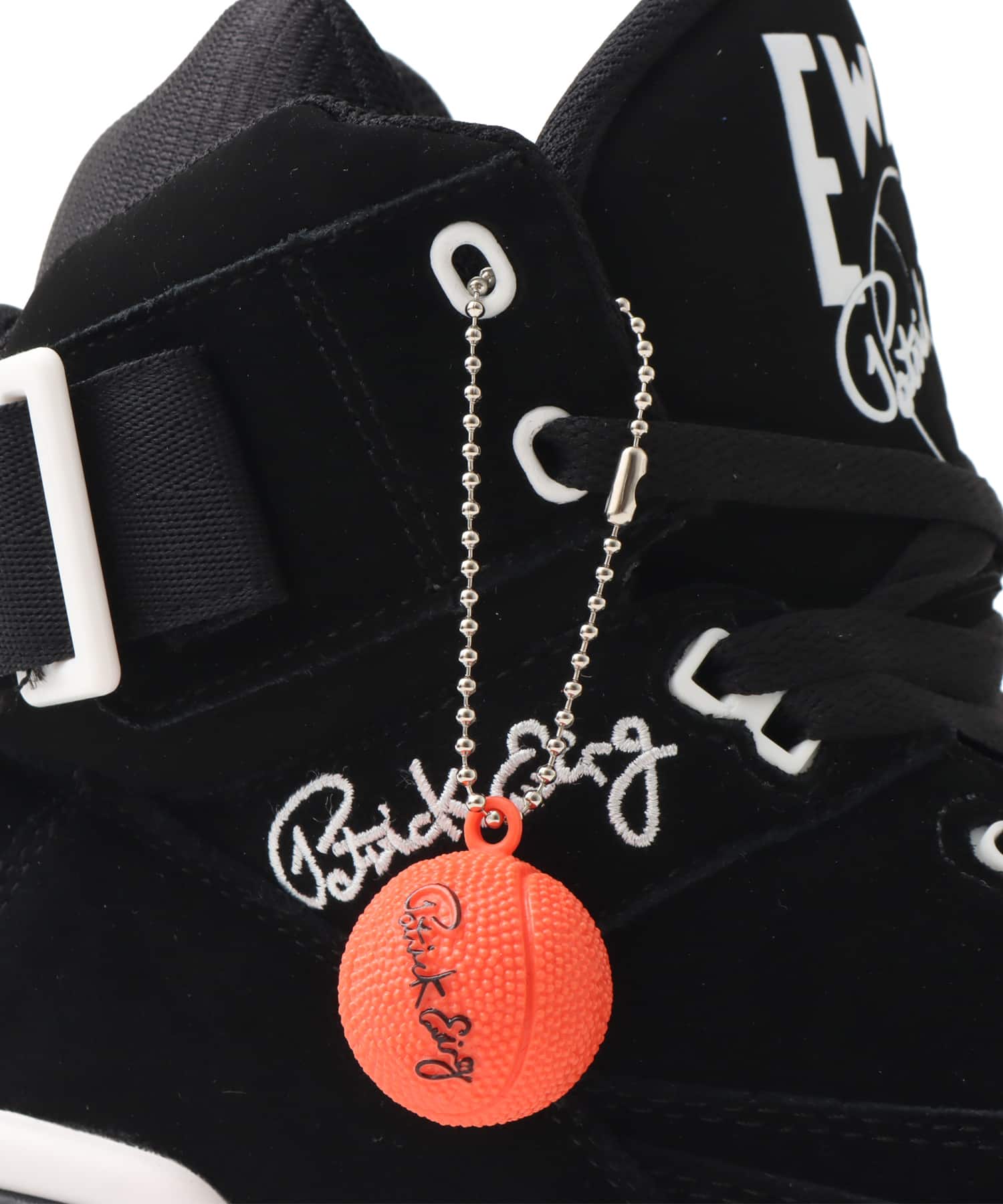 EWING 33 HI OG BLACK SUEDE/WHITEの画像