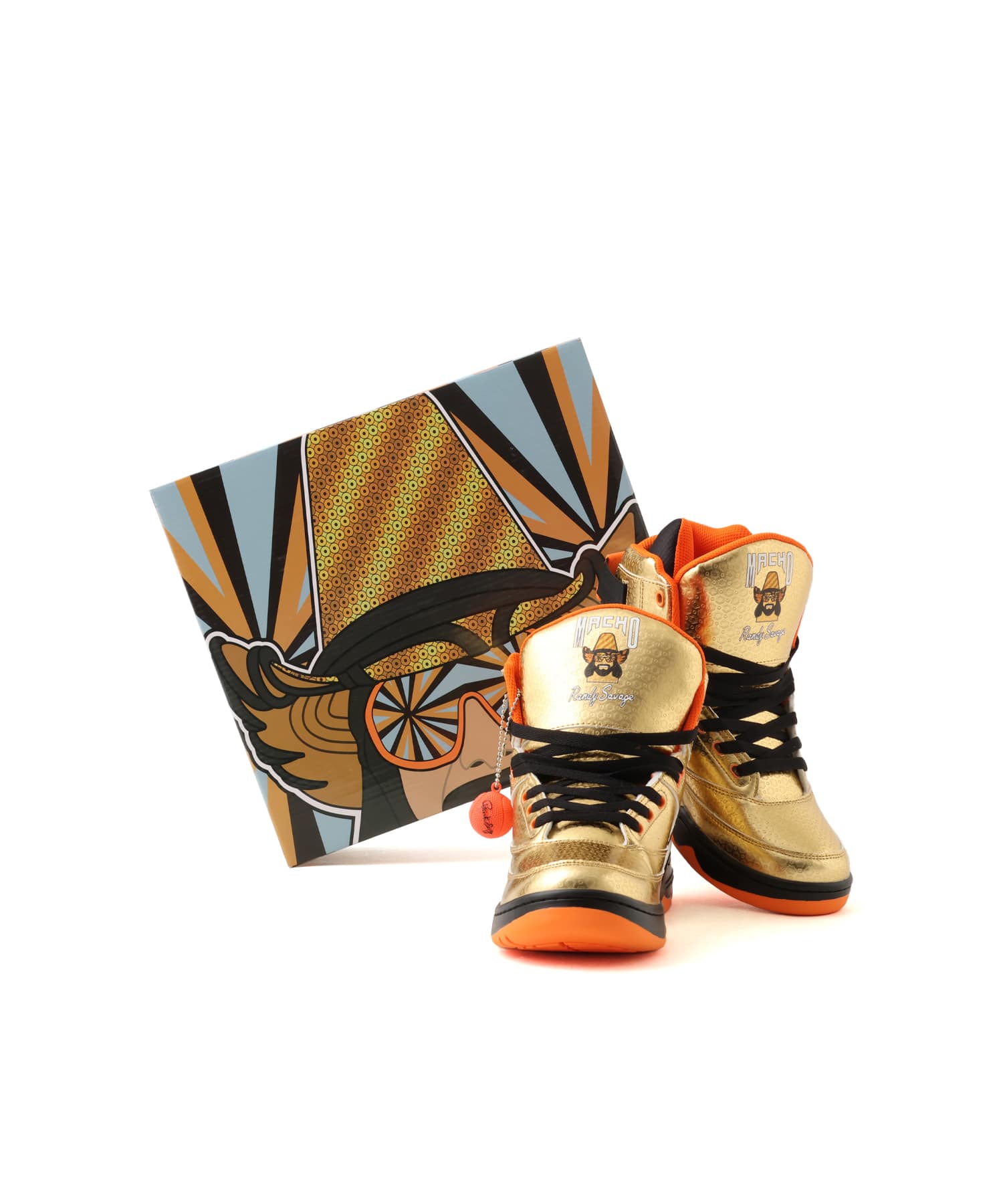 EWING 33HI x MACHO MAN RANDY SAVAGE OCKER/BLACKの画像