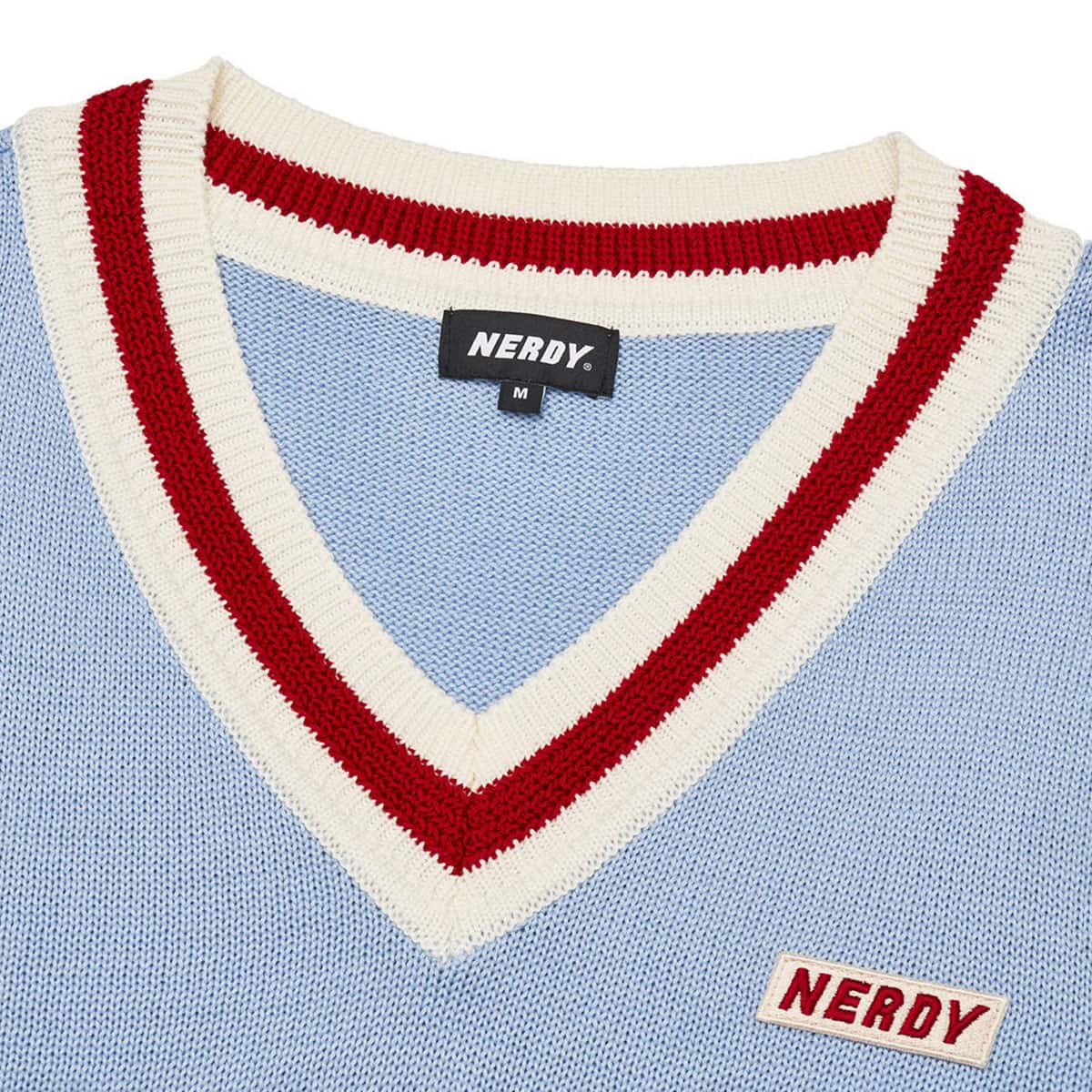 NERDY Essential Sweater Vest SKY BLUE 22SU-Iの画像
