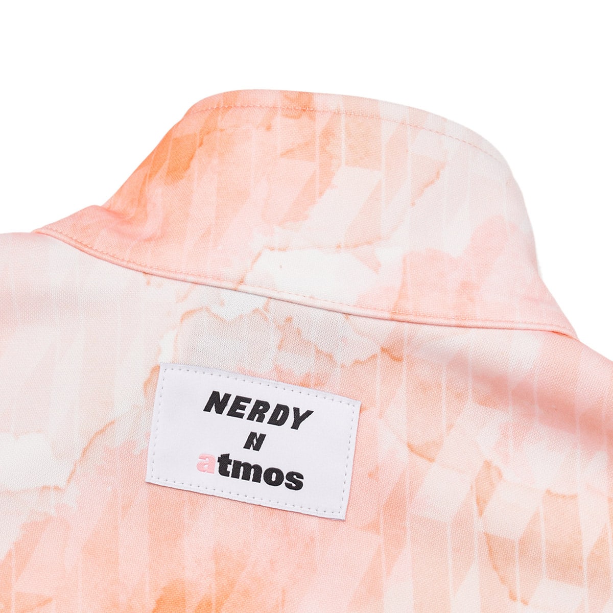 NERDY × ATMOS DNA Watercolor Brush Track Top ORANGE