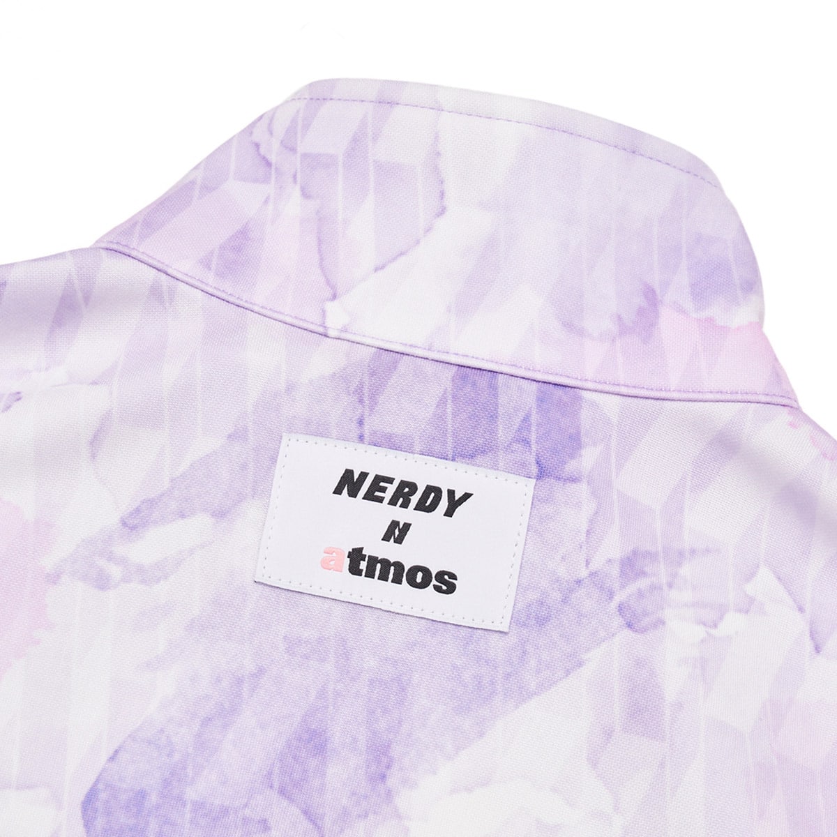 NERDY × ATMOS DNA Watercolor Brush Track Top PURPLE 22SU-I