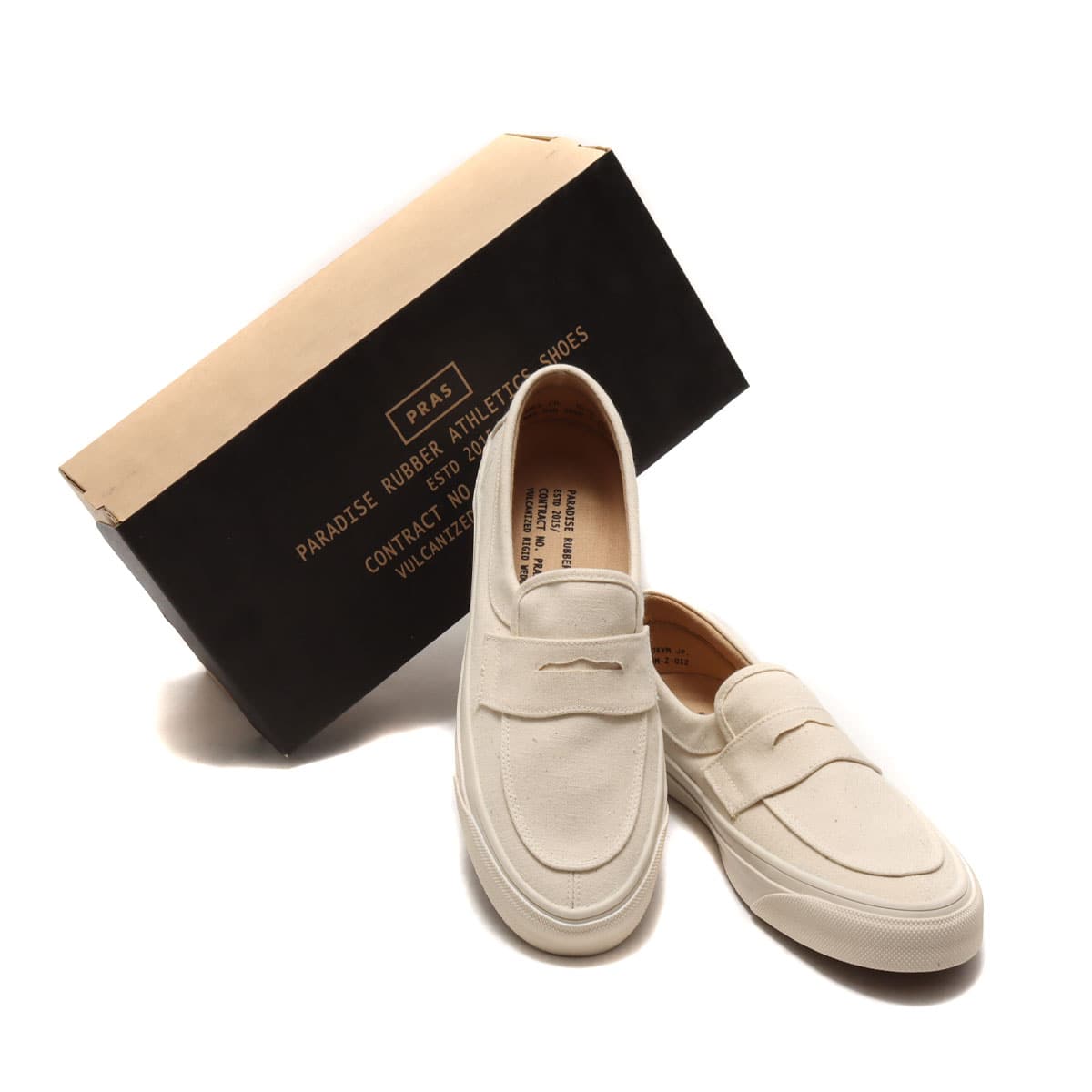 PRAS PENNY SLIP-ON KINARI/OFF WHITE 20SP-Iの画像