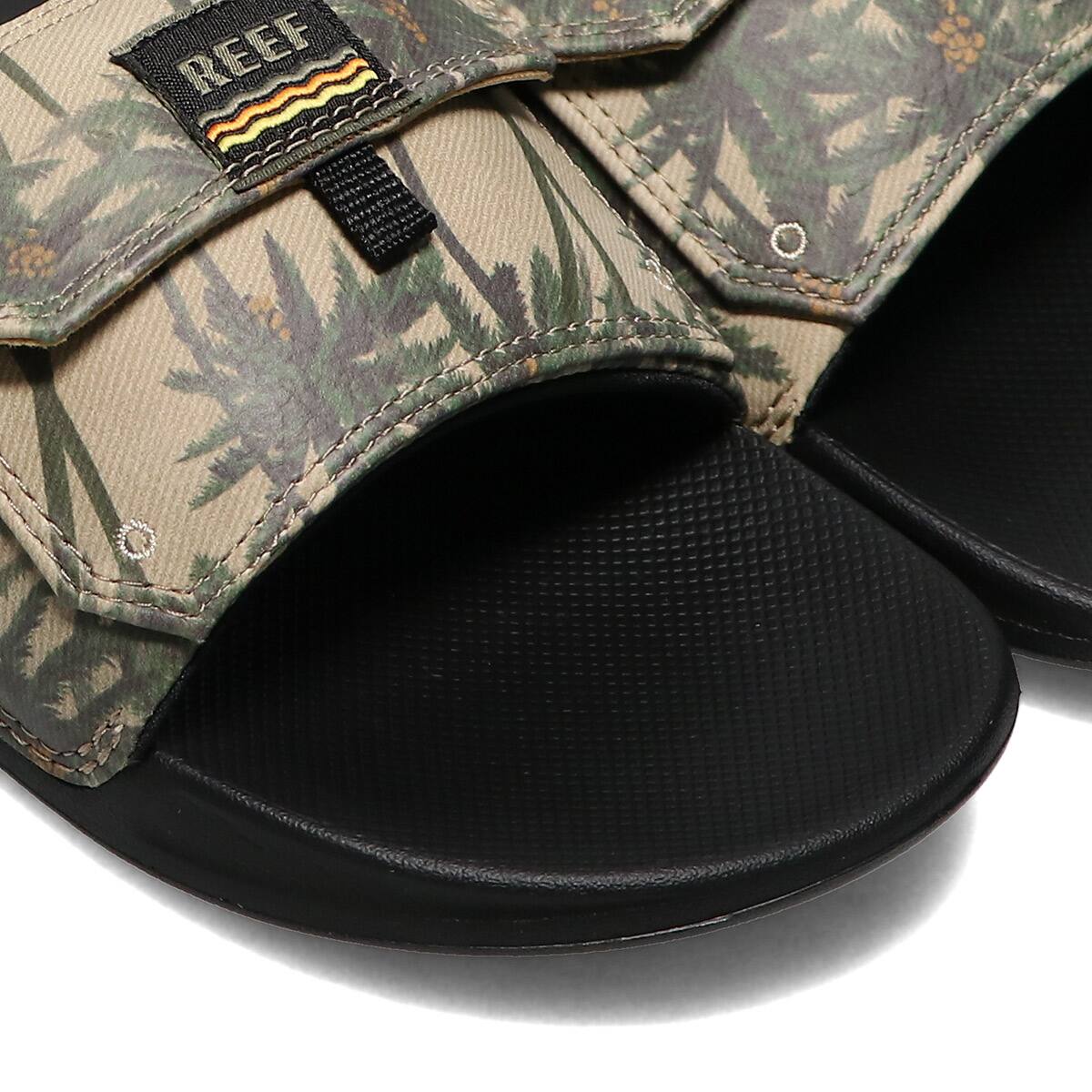 REEF REEF STASH SLIDE TAN PALM 21SU-Iの画像