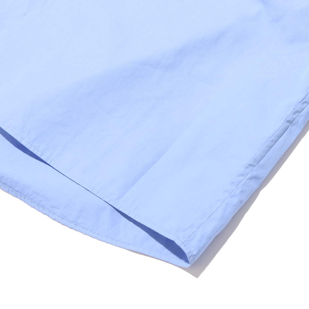 WHITE MOUNTAINEERING TYPEWRITER LONG SLEEVES WIDE SHIRT SAX BLUE 21FA-Iの画像