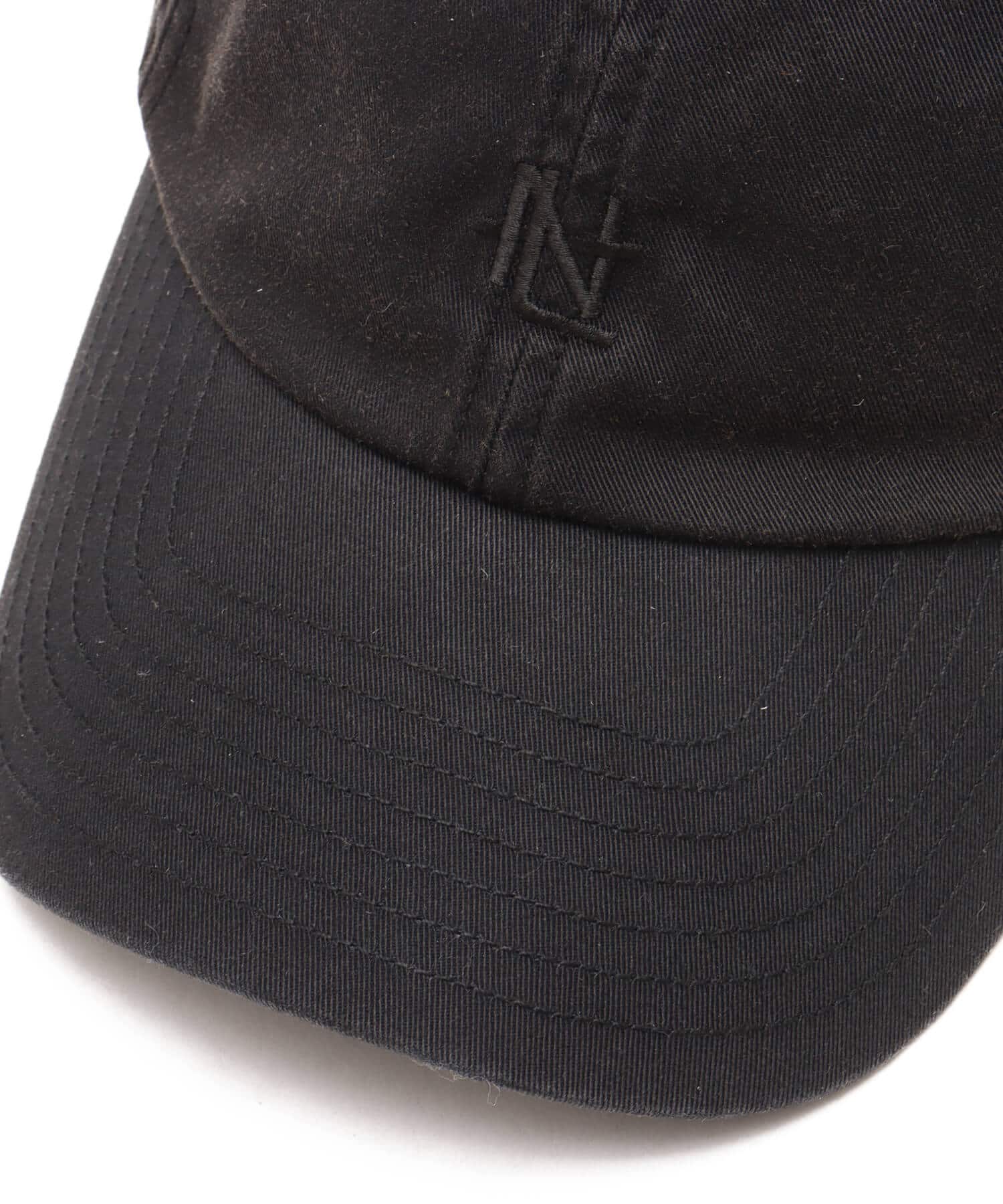 nanamica Washed Chino Cap Blackの画像