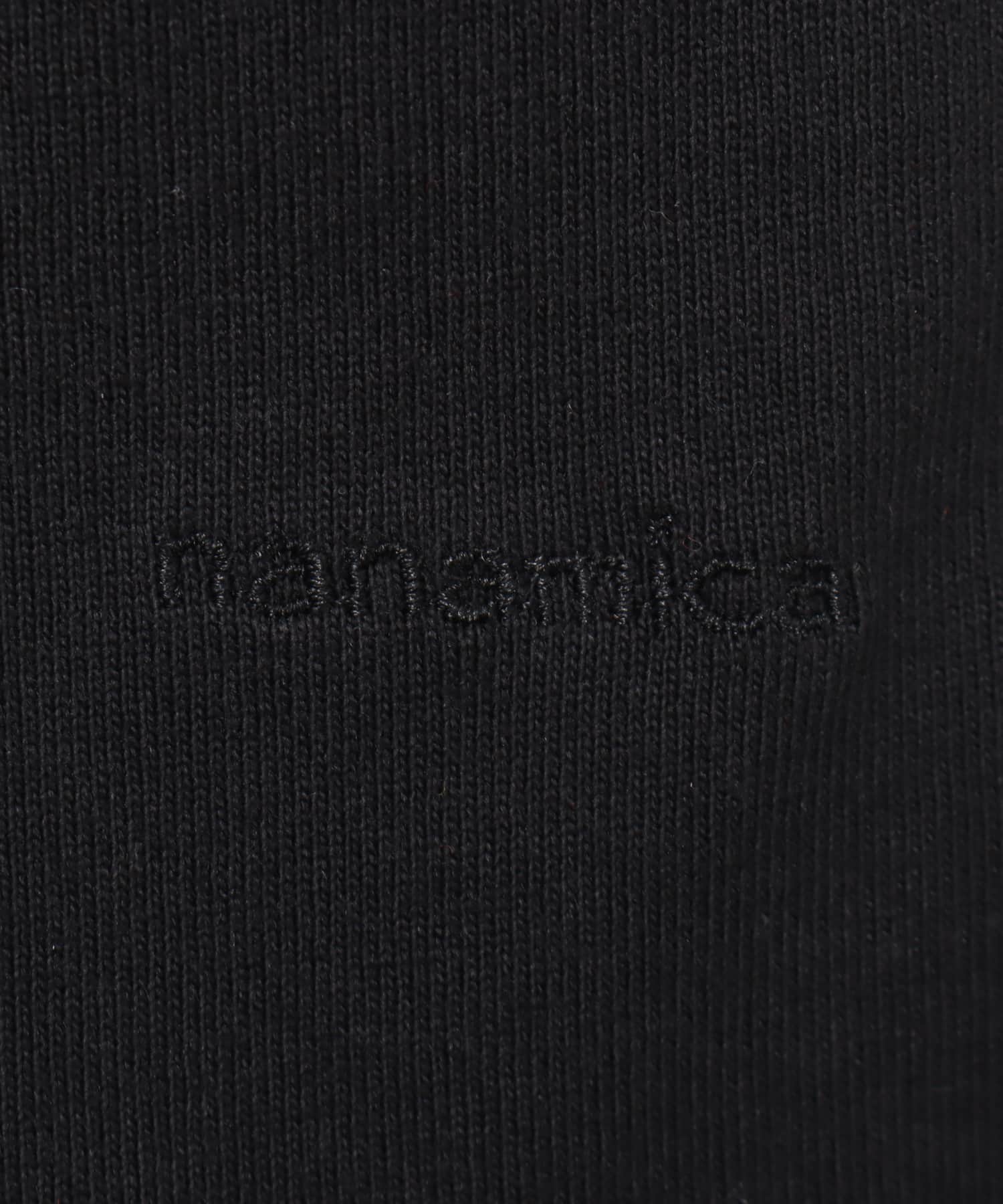 nanamica OOAL Graphic Tee Blackの画像