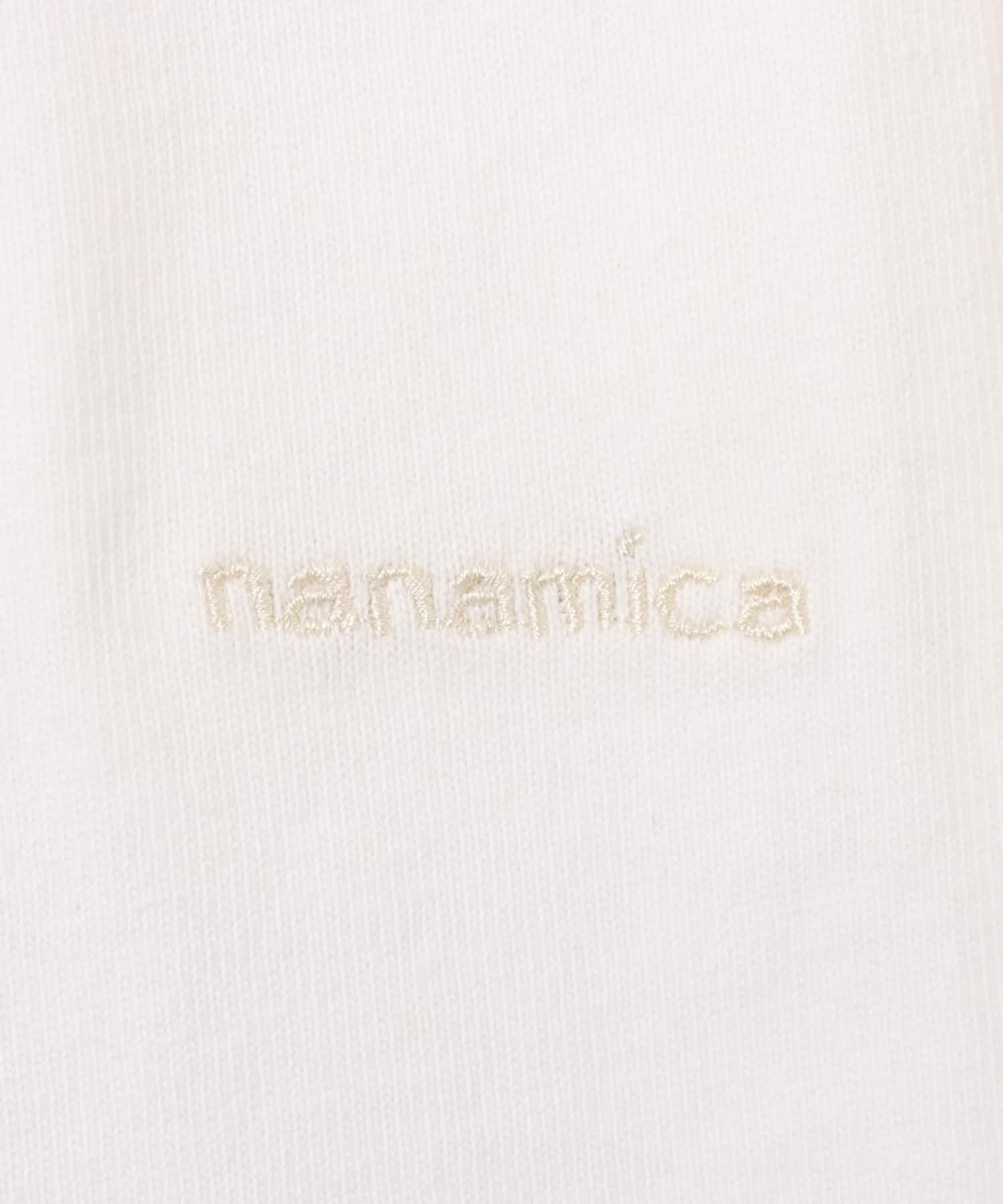nanamica OOAL Graphic Tee Off Whiteの画像