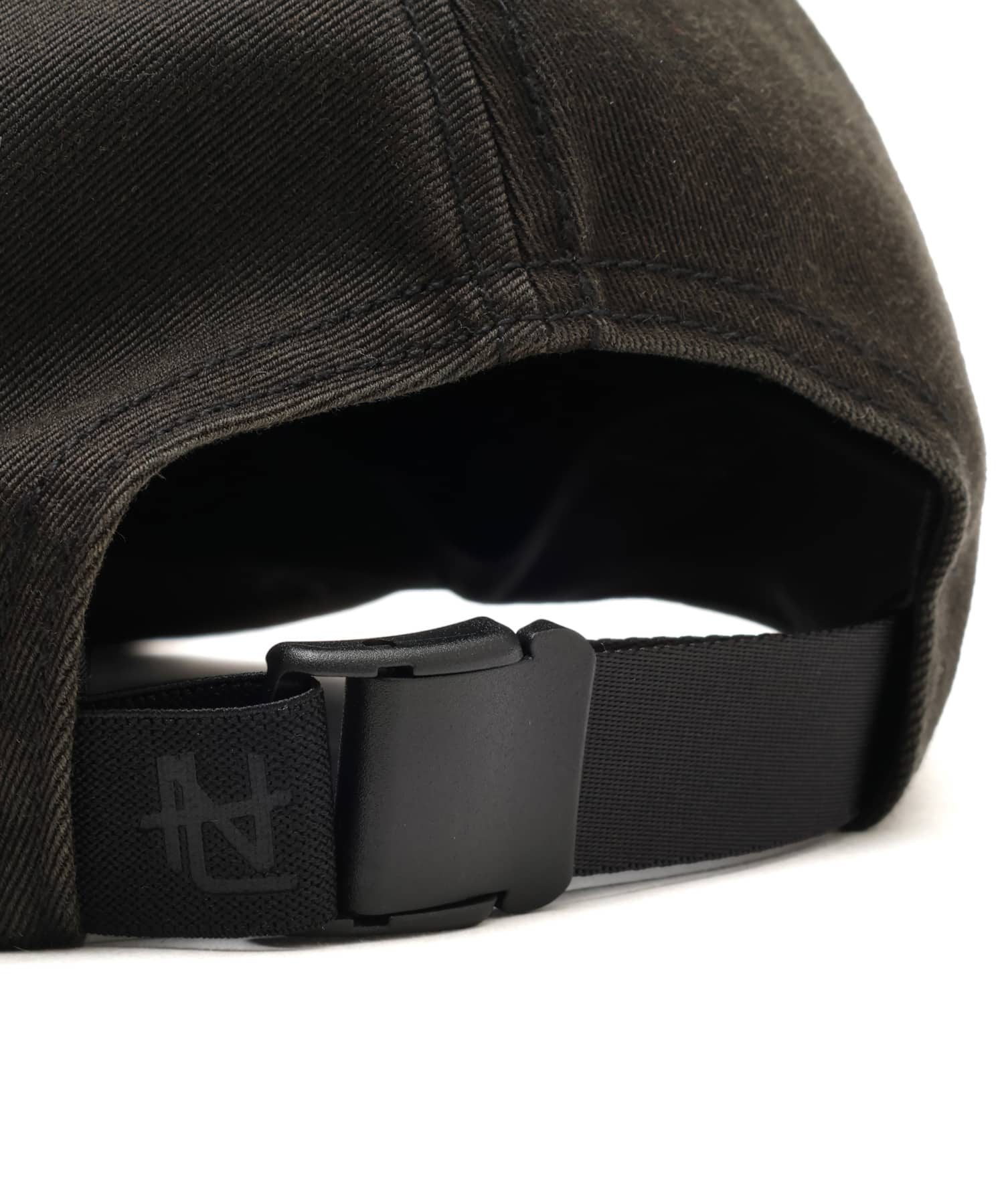 nanamica WASHED CHINO CAP BLACKの画像