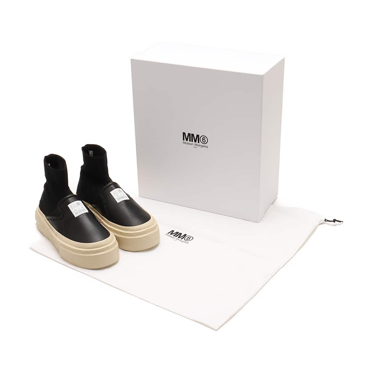 MM6 SNEAKERS Black(エムエムシックス スニーカーズ-ブラック MM6 SNEAKERS Black(エムエムシックス スニーカーズ-ブラック
