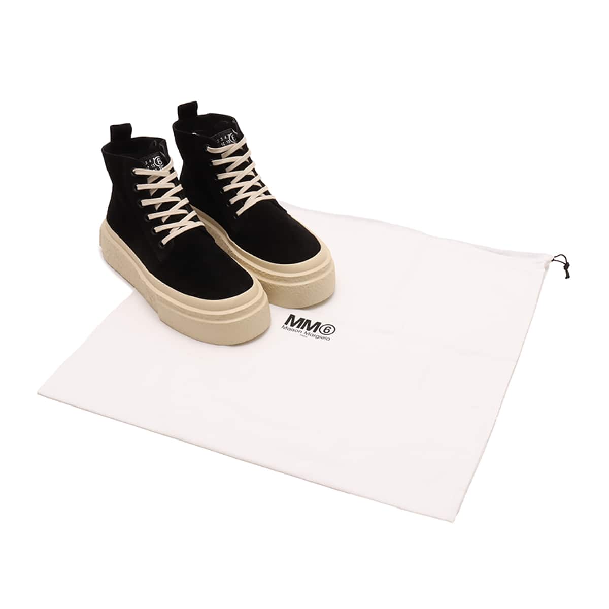 MM6 WOMENS SNEAKERS Blackの画像