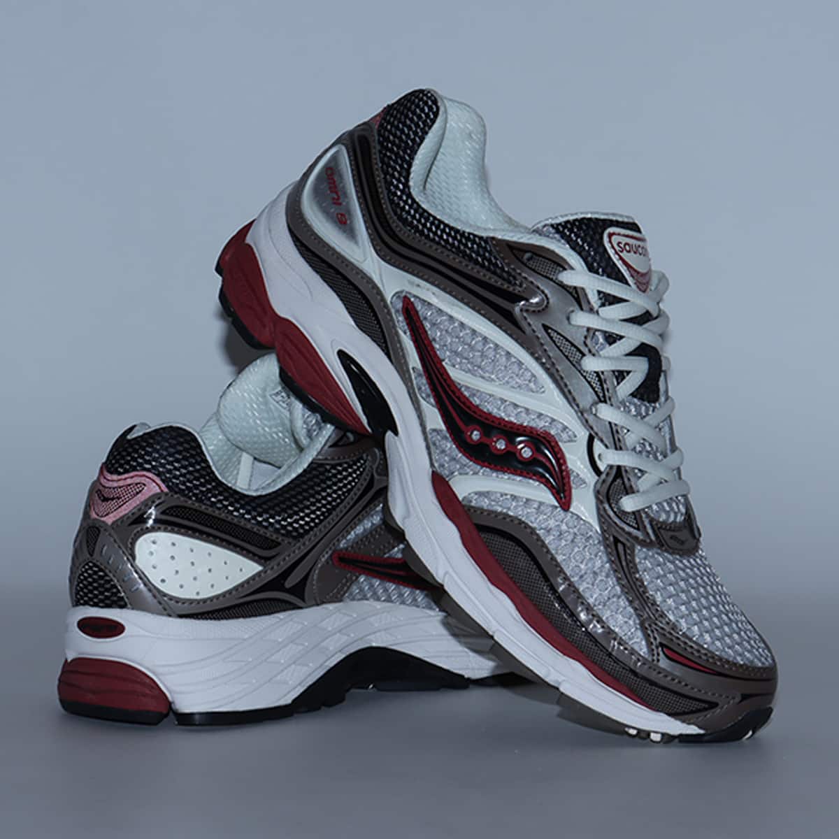 Saucony PROGRID OMNI 9 BROWN/REDの画像