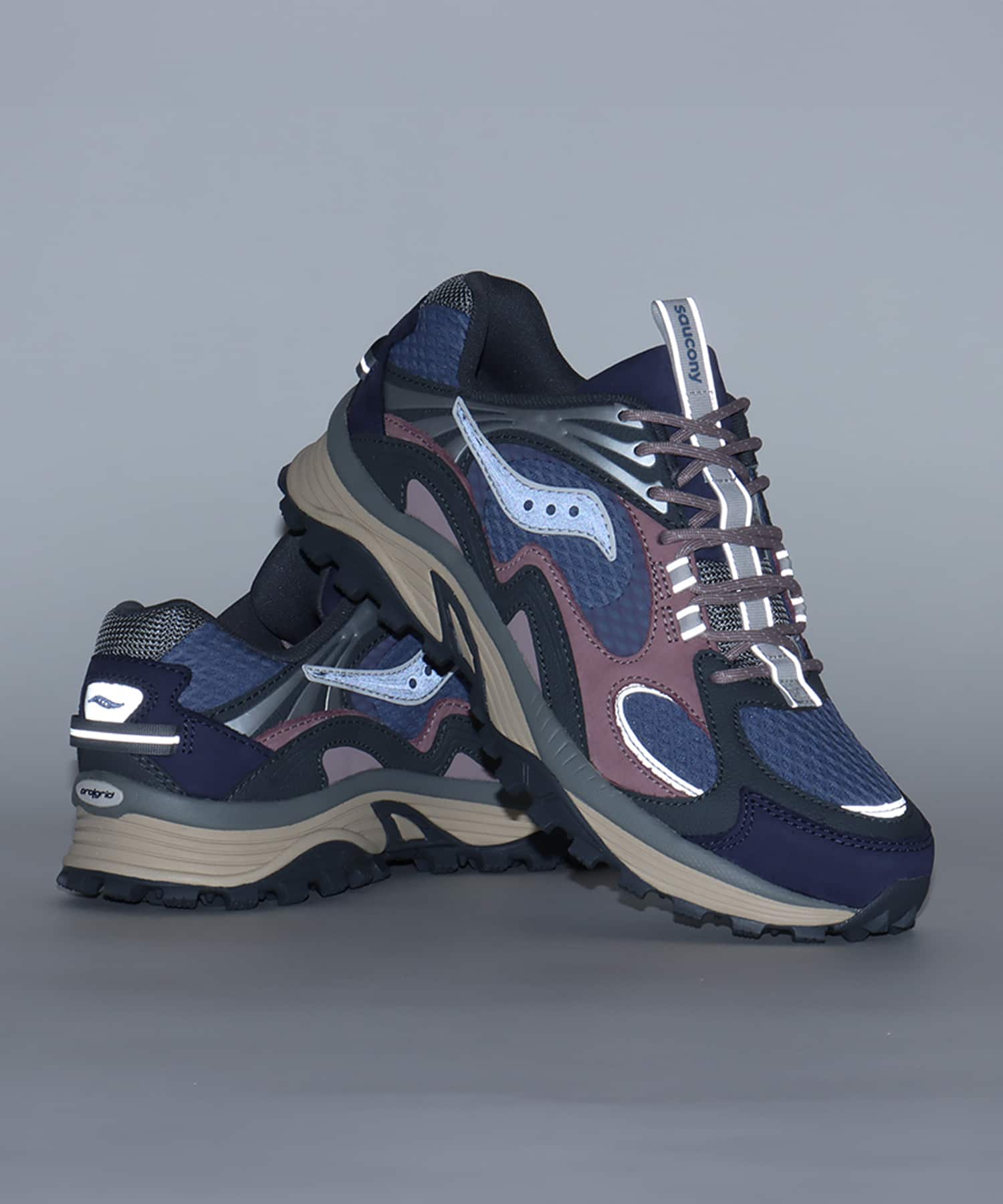 Saucony GRID AURA X BLUE/MULTIの画像