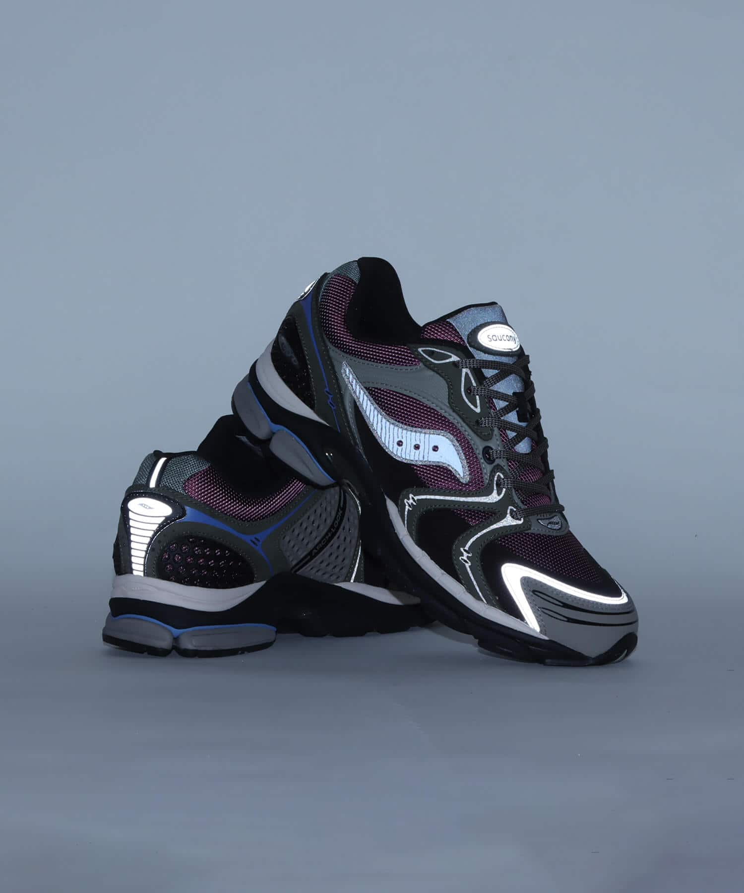 Saucony Progrid Triumph 4 FIG/BLUEの画像
